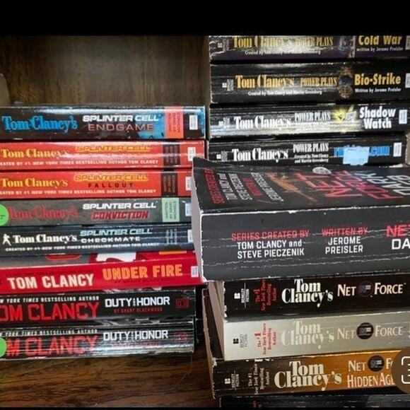 Tom clancy book lot 10 books - Picture 2 of 5